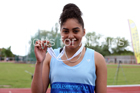 Womens under-17s hammer, North Eastern Track and Fields Champs., Middlesbrough. Photo: David T. Hewitson/Sports for All Pics